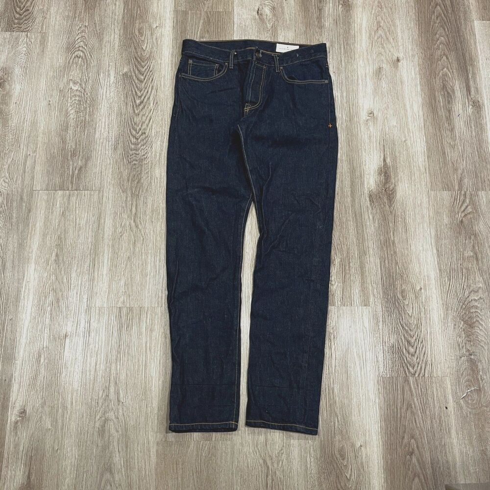 imogene + willie Dark Blue Straight Men Jeans